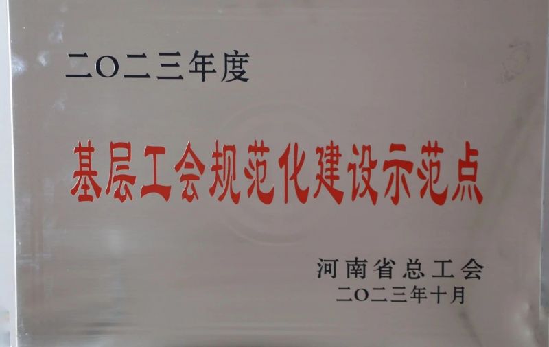 喜報(bào)！公司工會再添省級新榮譽(yù)